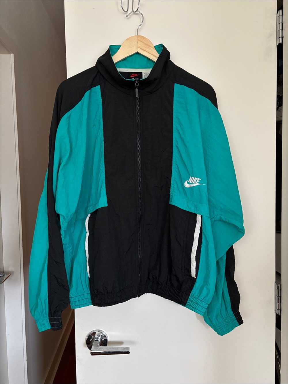 Vintage 90s Nike Cross Training Nylon Track Jacket